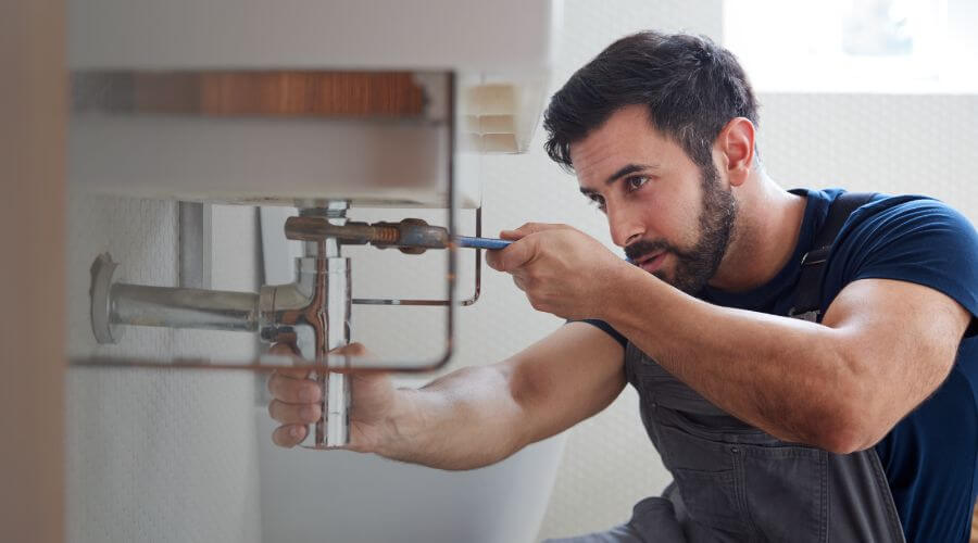 Water heater thermostat replacement in Salem, IN
